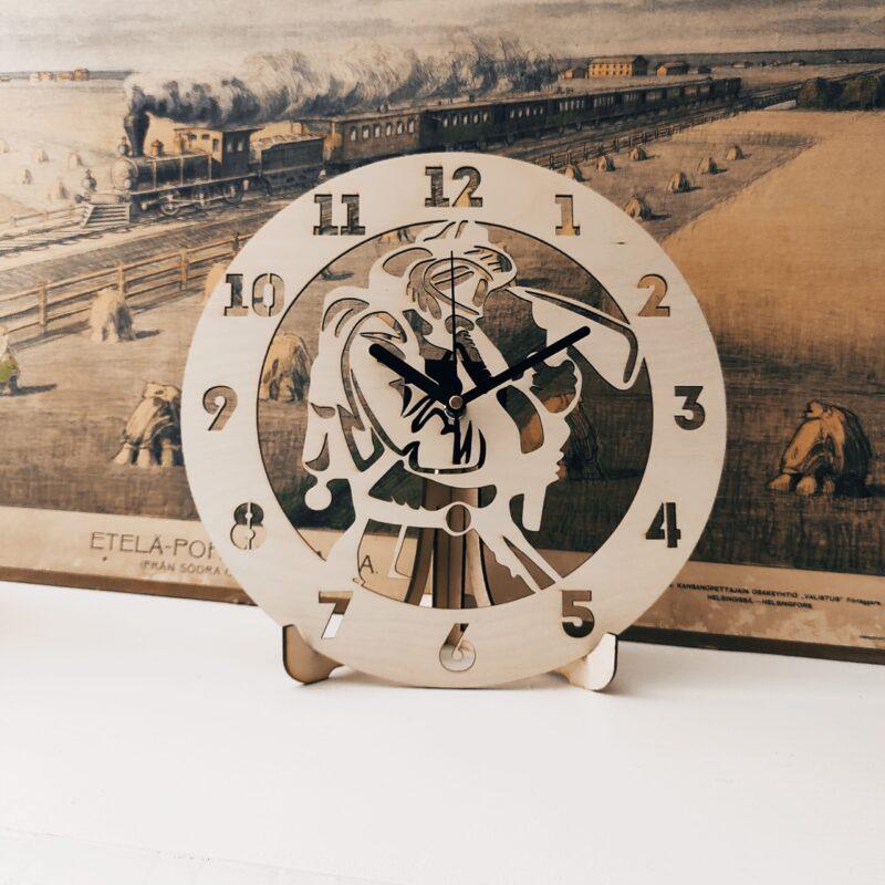 Palomies-seinäkello