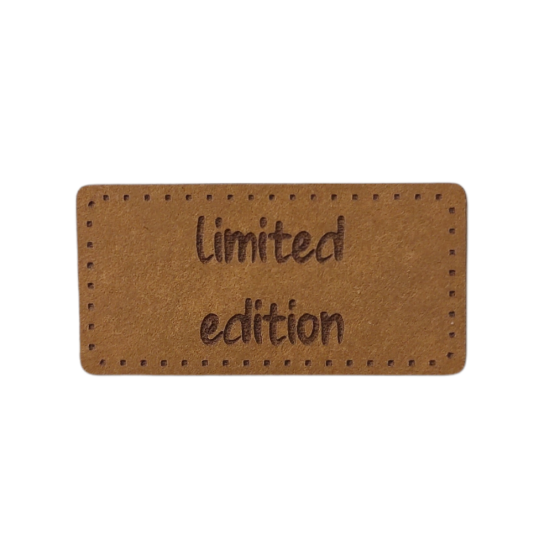 Ompelumerkki "Limited edition"