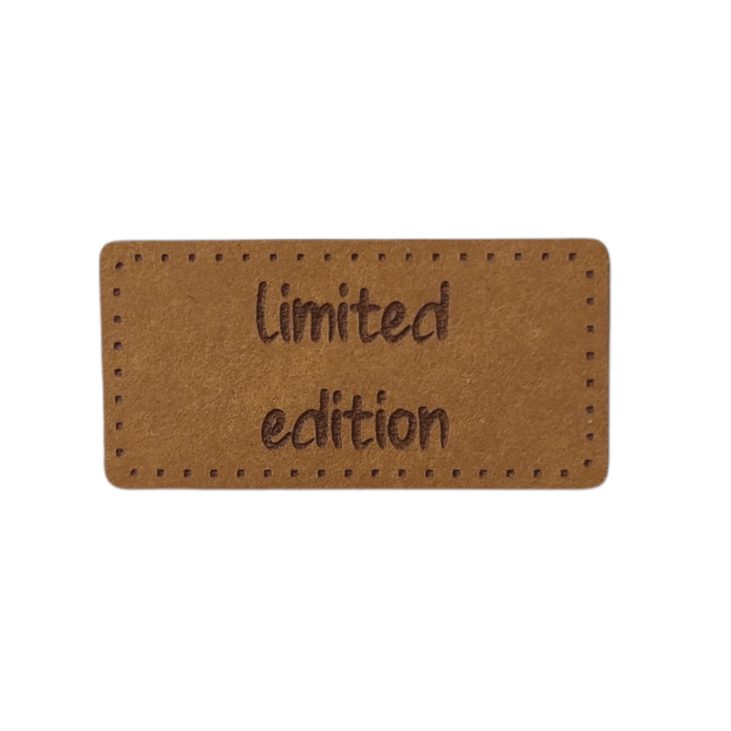 Ompelumerkki "Limited edition"
