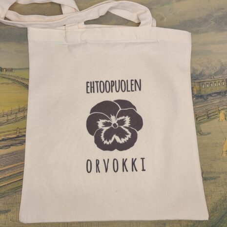 Ehtoopuolen orvokki-kassi