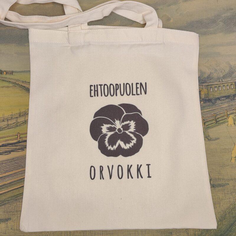 Ehtoopuolen orvokki-kassi